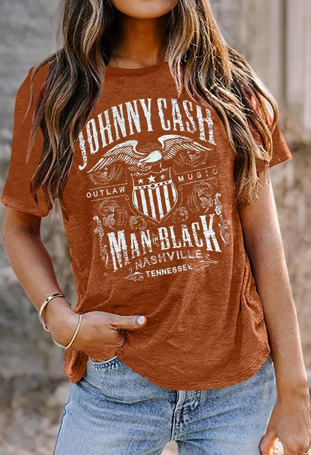 Country Music Tshirt for Women Vintage Nashville Tennessee Graphic Shirts Music Lovers Summer Vacation Top Shirt Tee