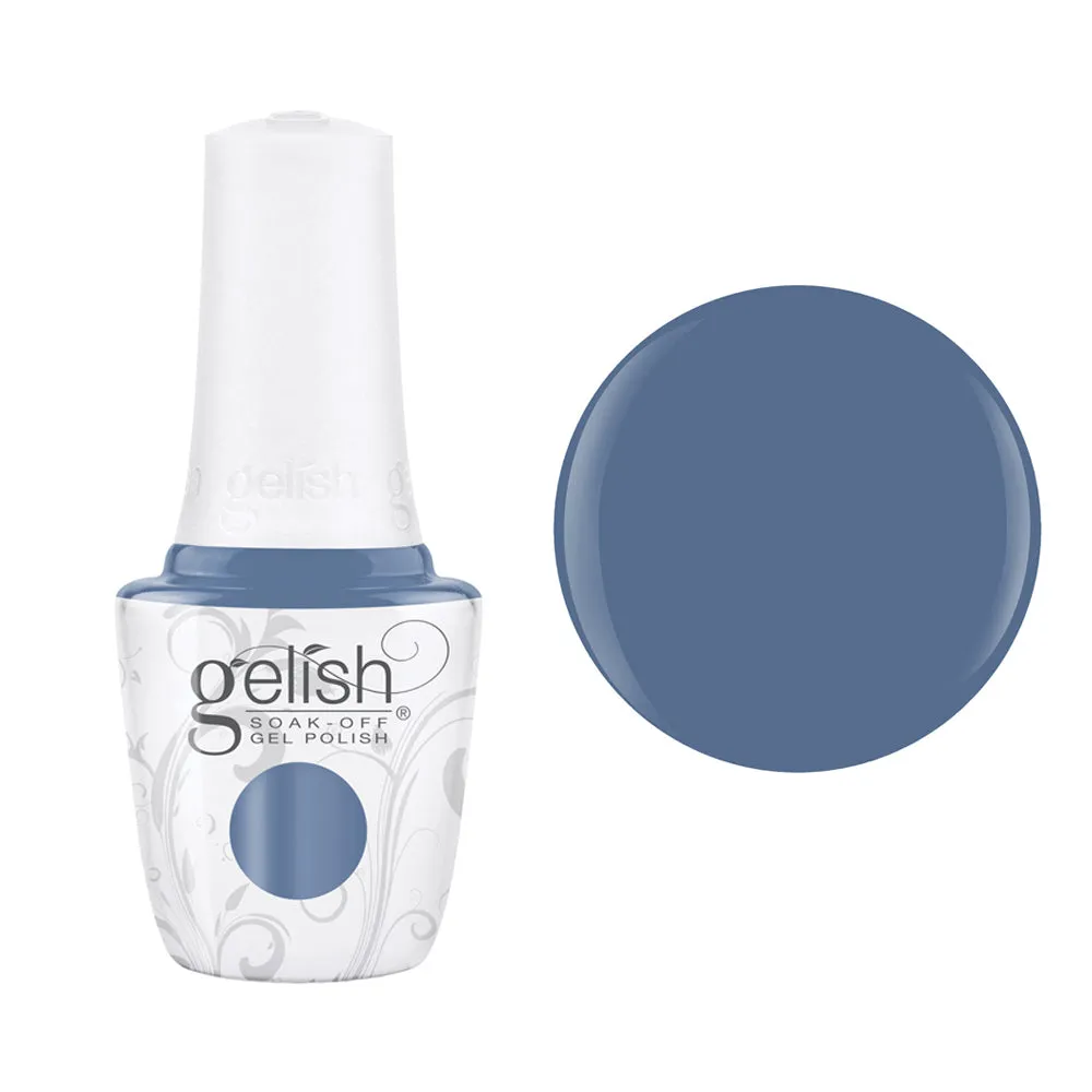 Gelish Professional Gel Polish Test The Waters - Chiffon Slate Blue Creme - 15ml