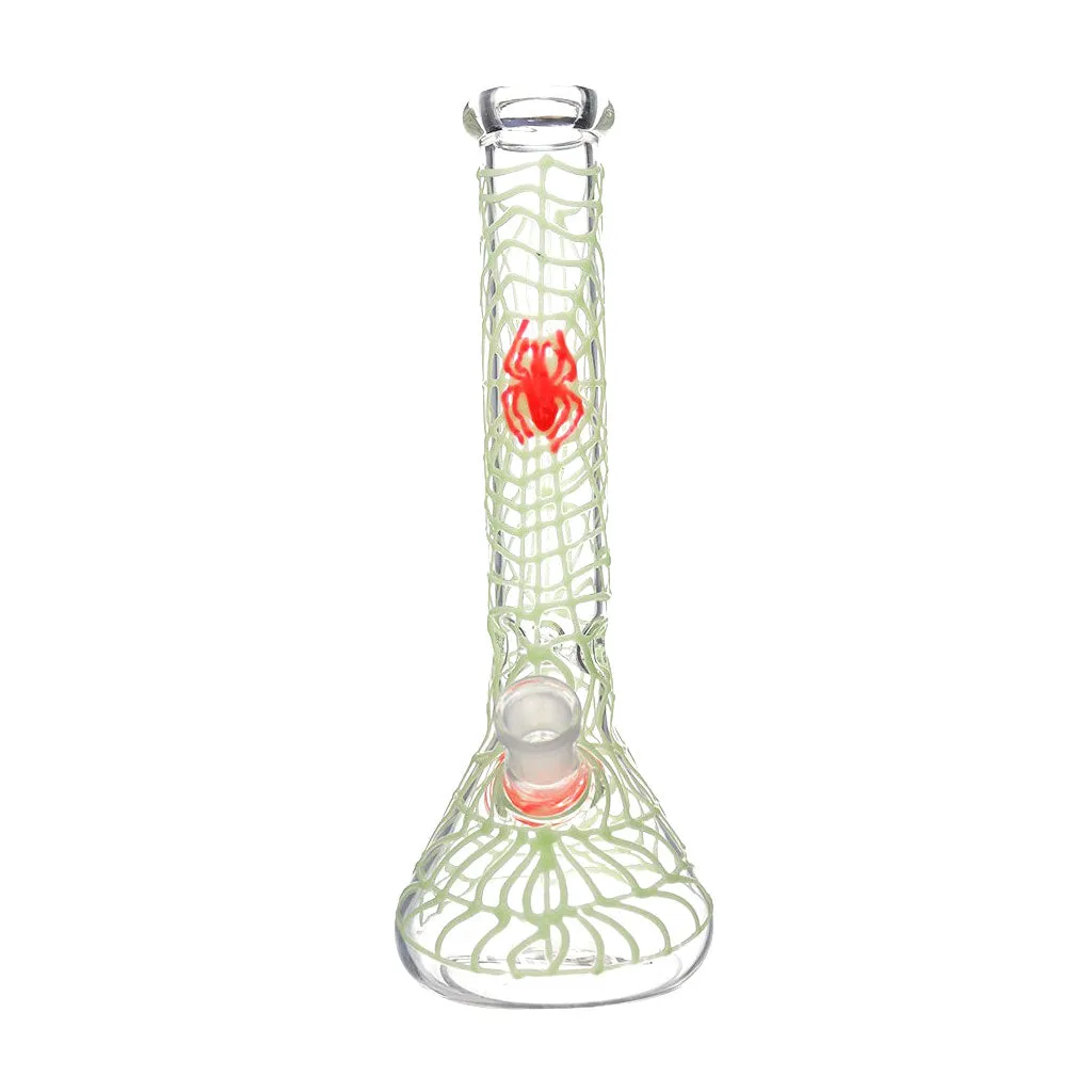 Glass Tube 8in Spider Web