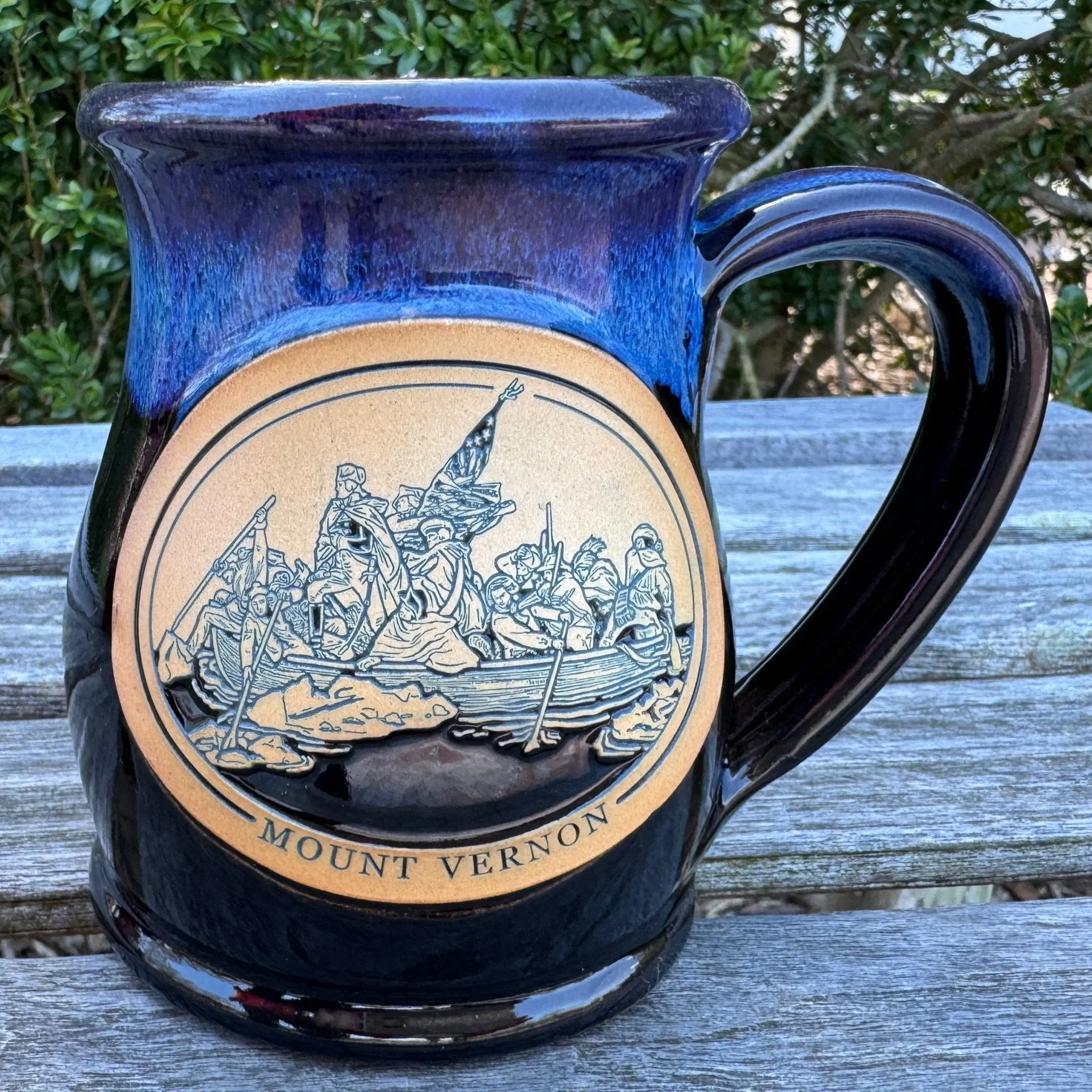 Mount Vernon Crossing Delaware Mug - Made In USA
