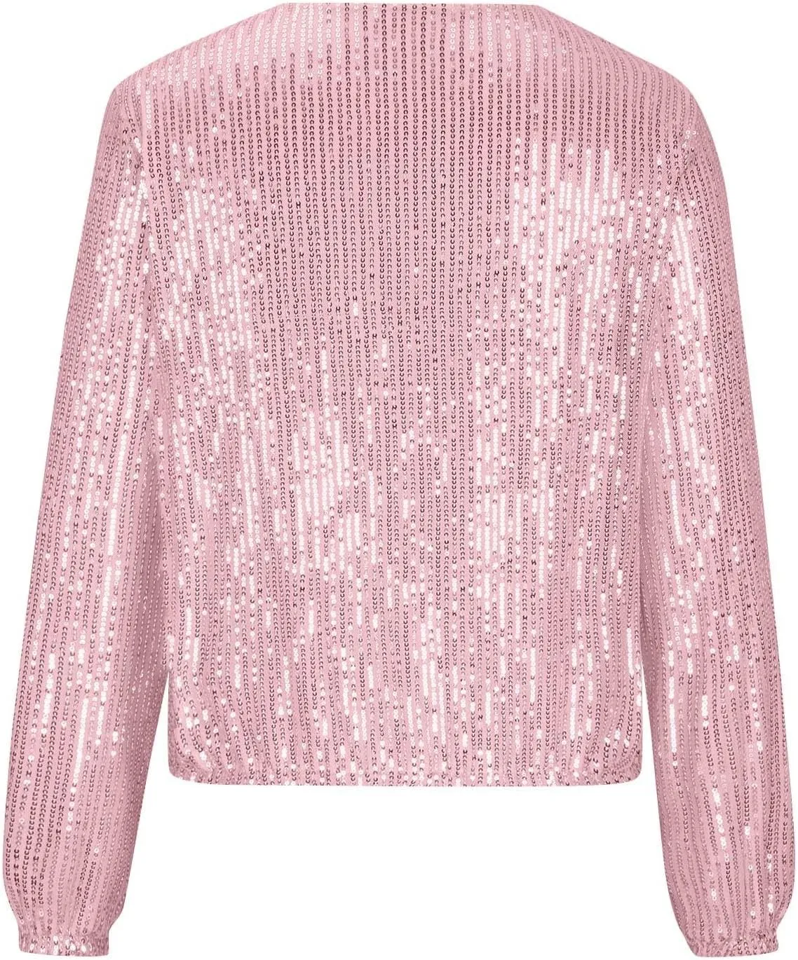 Sequin Jackets for Women Sparkly Bomber Jacket Zip Up Cardigans for Women Trendy Concert Tops for Women